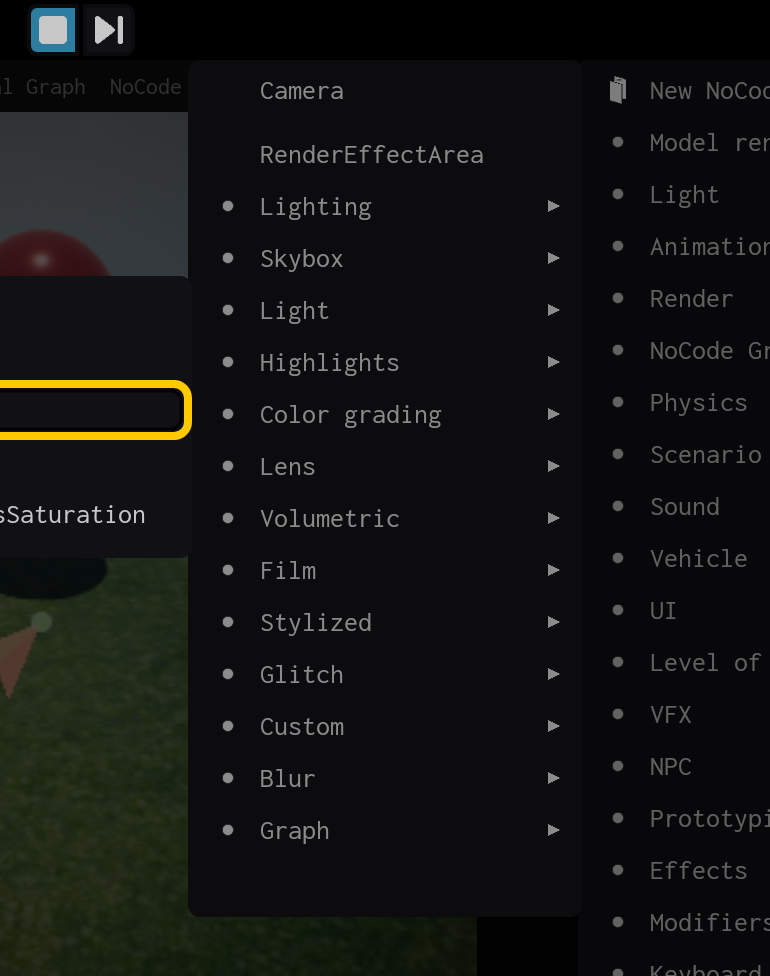 Select the Brightness component.